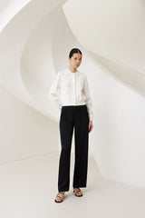 Izora Cardigan | White