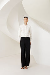 Izora Cardigan | White