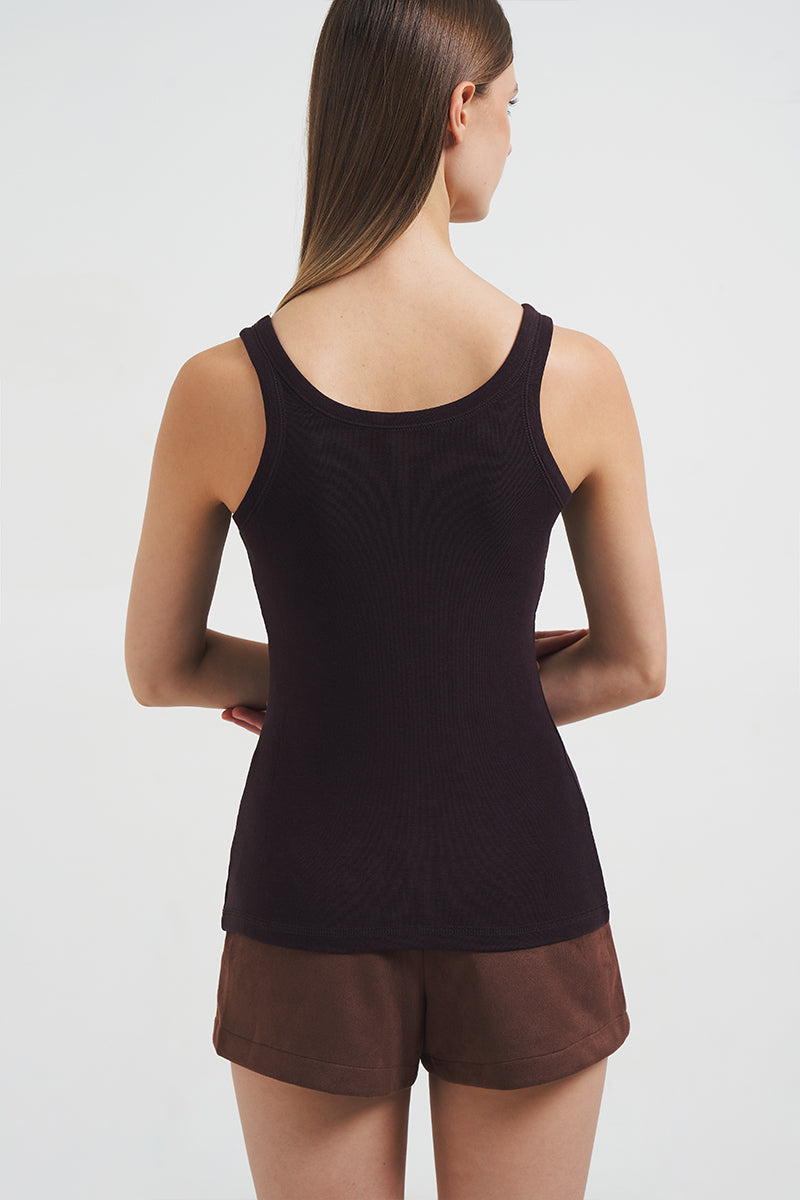 Jennie Tanktop | Dark Brown