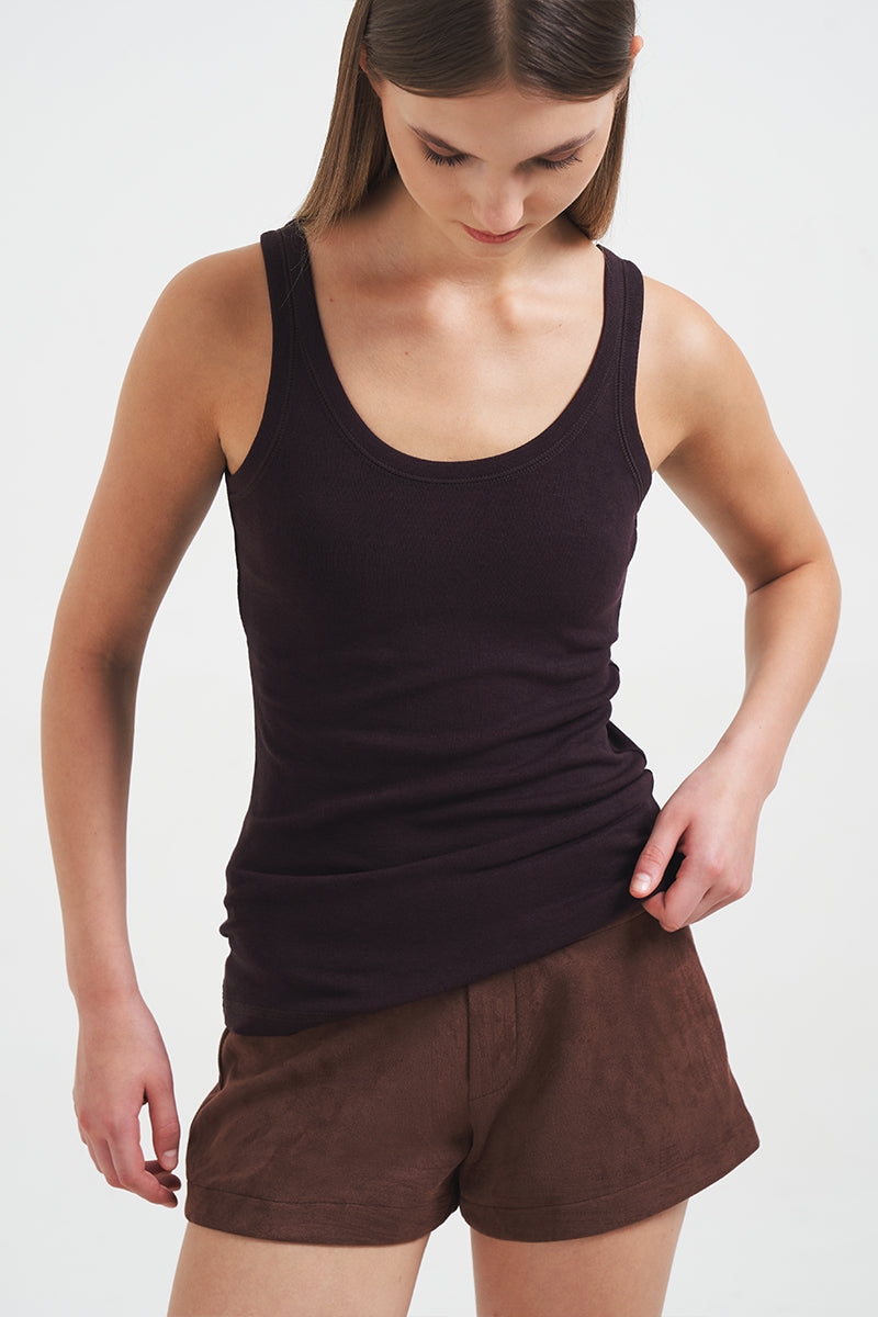 Jennie Tanktop | Dark Brown