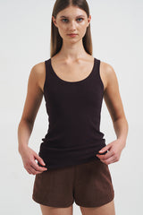 Jennie Tanktop | Dark Brown