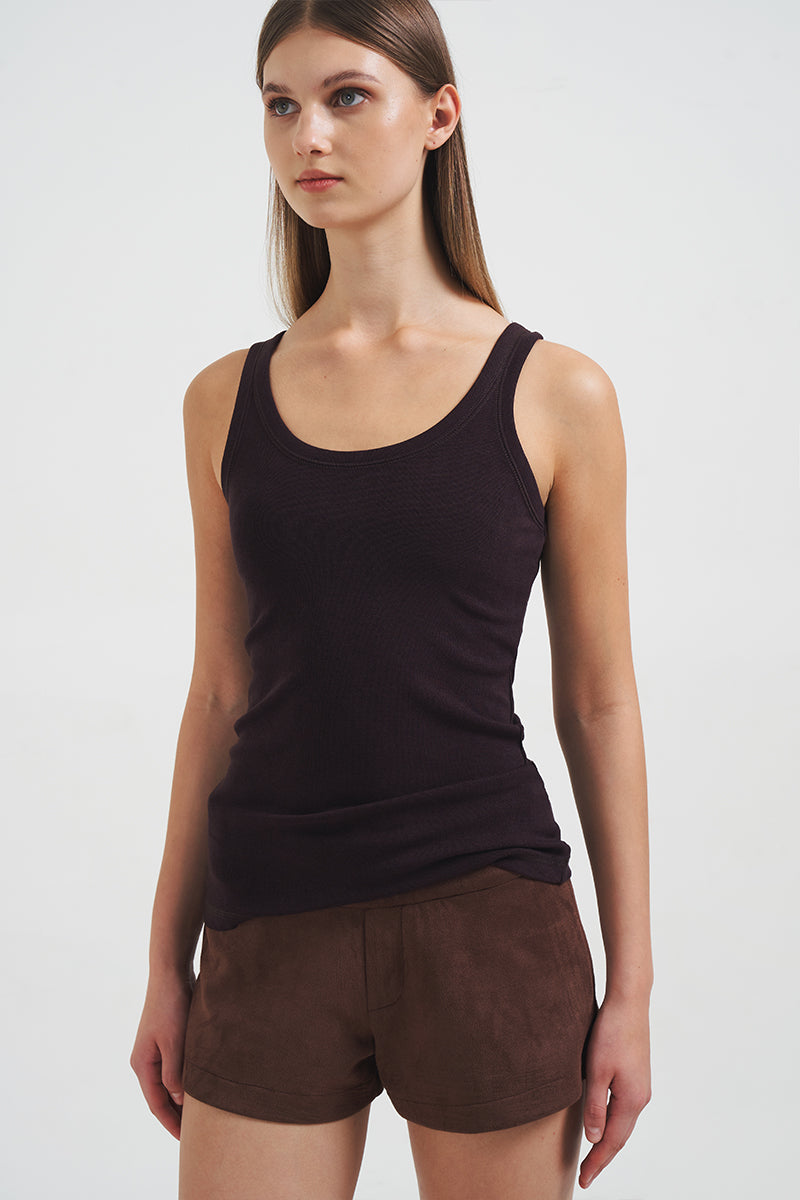 Jennie Tanktop | Dark Brown