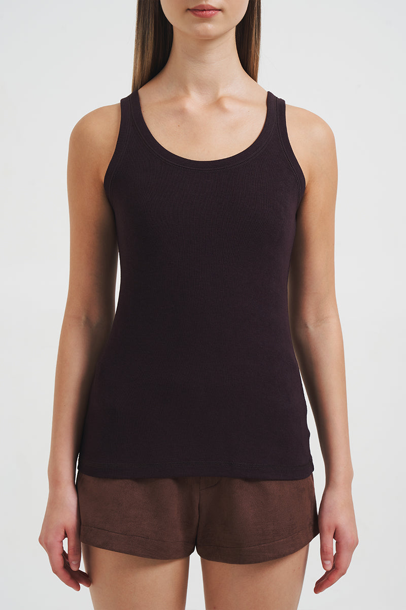 Jennie Tanktop | Dark Brown