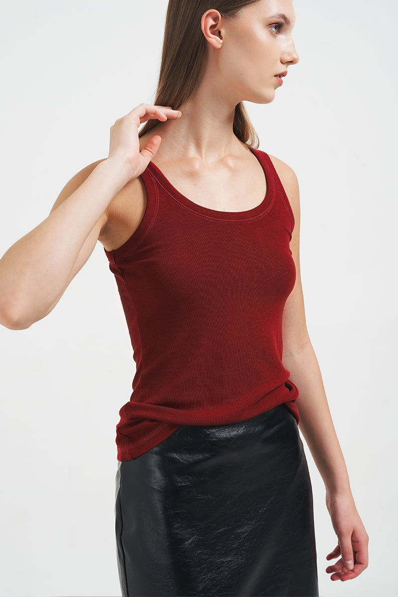 Jennie Tanktop | Maroon