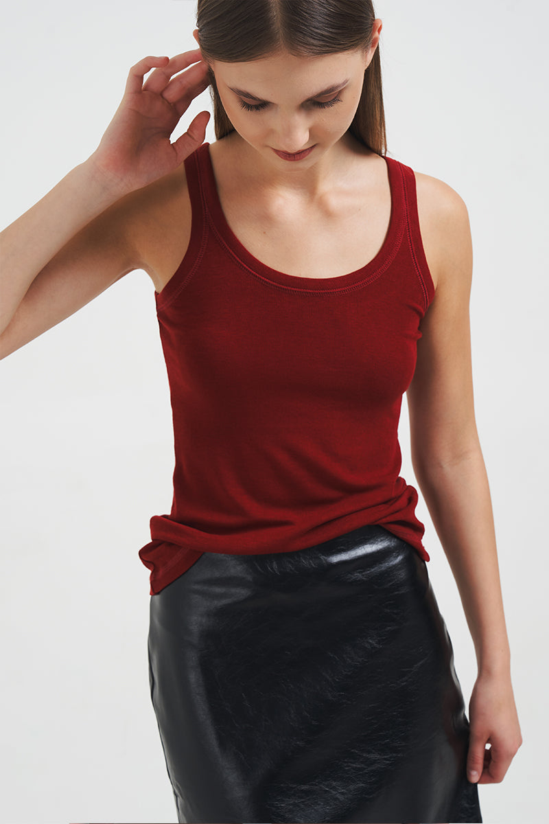 Jennie Tanktop | Maroon