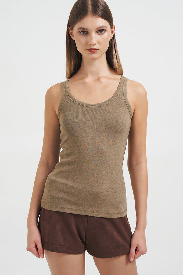 Jennie Tanktop | Taupe