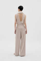 Junjie Pants | Taupe