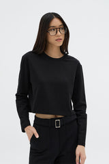 Jaon Long-sleeve Tee | Black