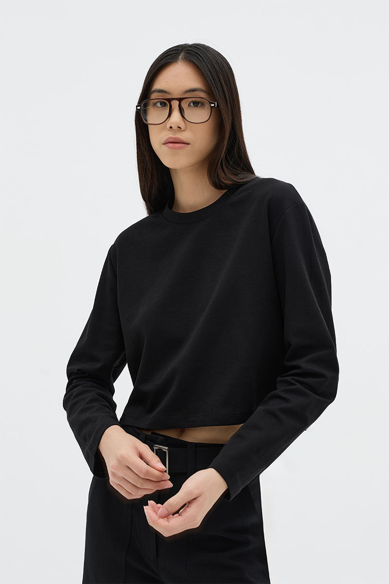 Jaon Long-sleeve Tee | Black – Duma Official