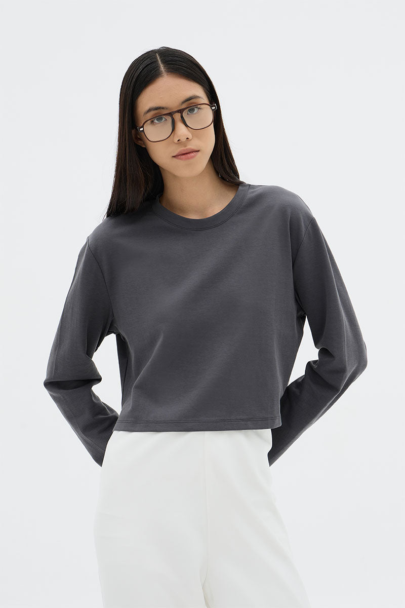 Jaon Long-sleeve Tee | Grey – Duma Official