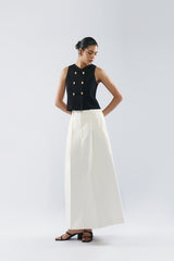 Laya Skirt | White