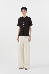 Serata Top | Brown