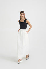 Laya Skirt | White