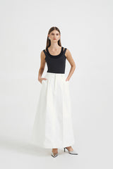 Laya Skirt | White