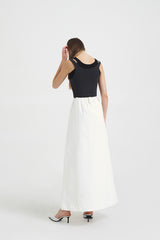 Laya Skirt | White