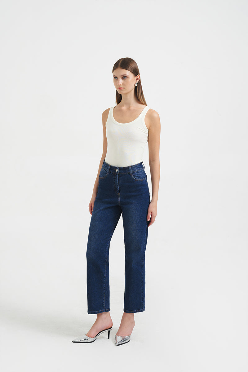 Mandez Pants | Denim Blue