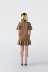 Marda Dress | Camel