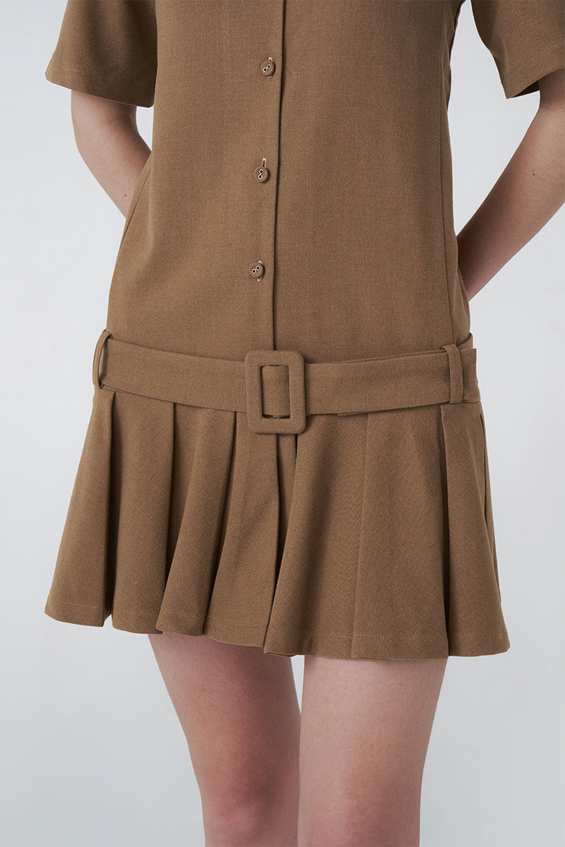 Marda Dress | Camel