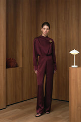 Mikela Pants | Maroon