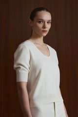 Mori Top | White