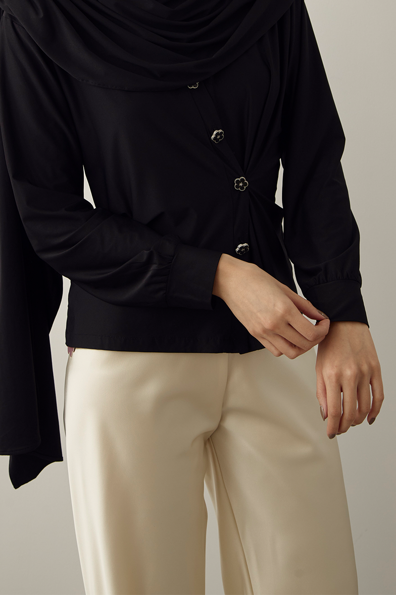 MMEHUILLET FOR DUMA - Mero Cardigan | Black