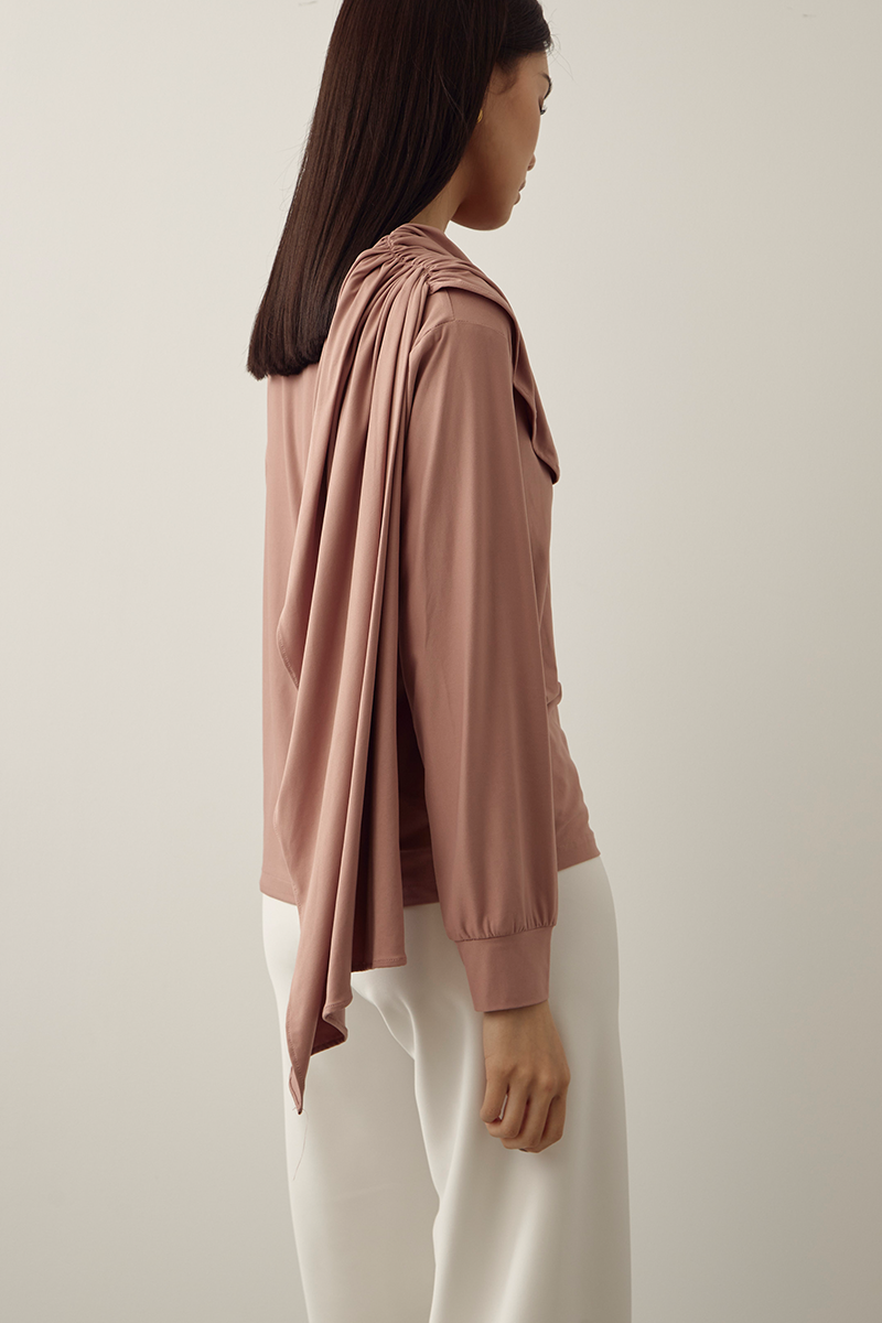 MMEHUILLET FOR DUMA - Mero Cardigan | Dusty Pink