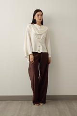 MMEHUILLET FOR DUMA - Mero Cardigan | White