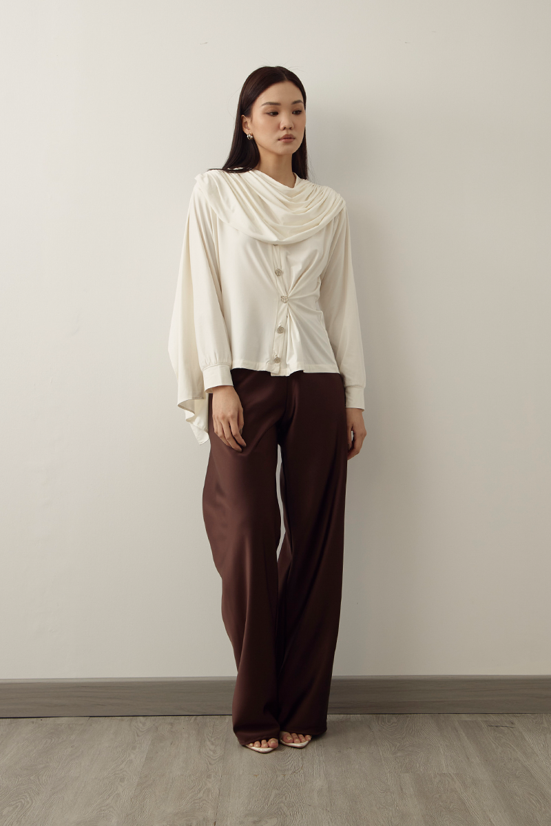 MMEHUILLET FOR DUMA - Mero Cardigan | White