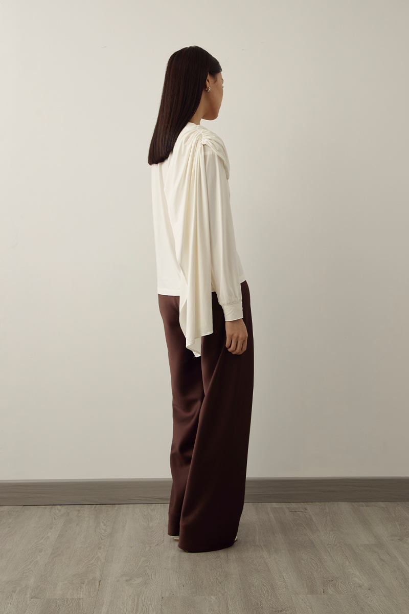 MMEHUILLET FOR DUMA - Mero Cardigan | White