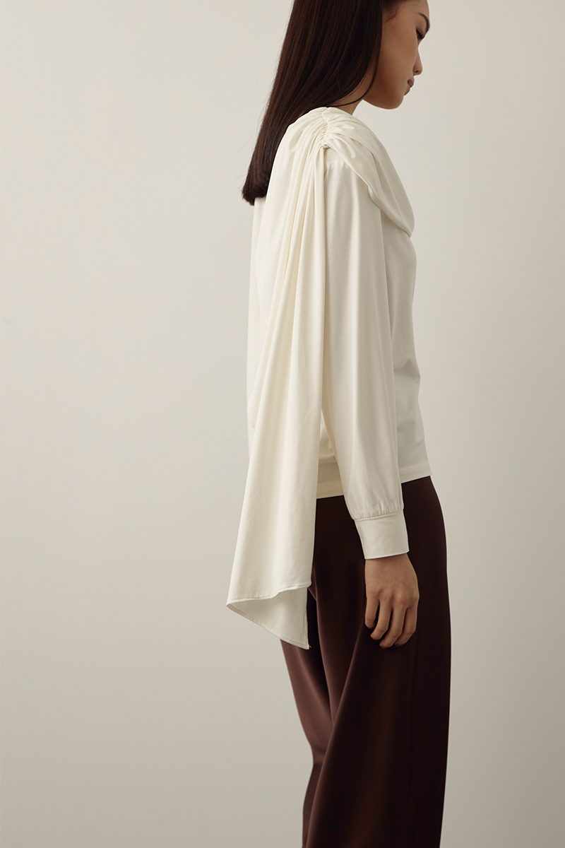 MMEHUILLET FOR DUMA - Mero Cardigan | White