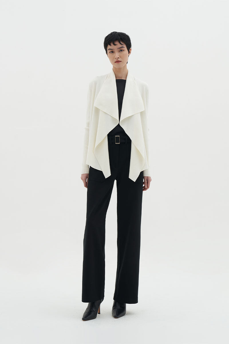 Nava Cardigan | White