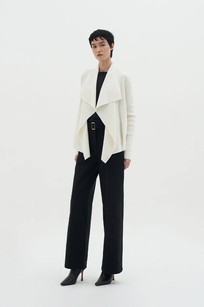 Nava Cardigan | White