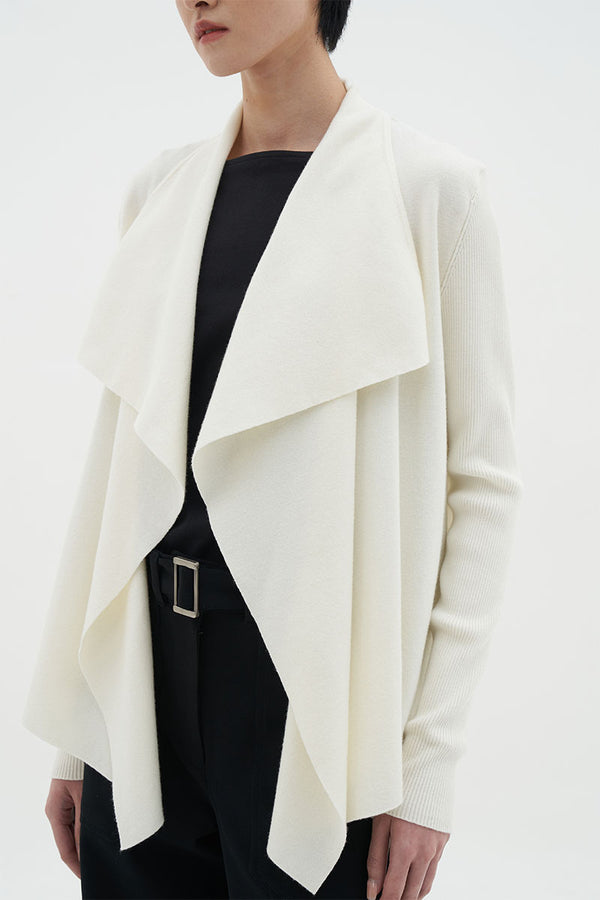 Nava Cardigan | White