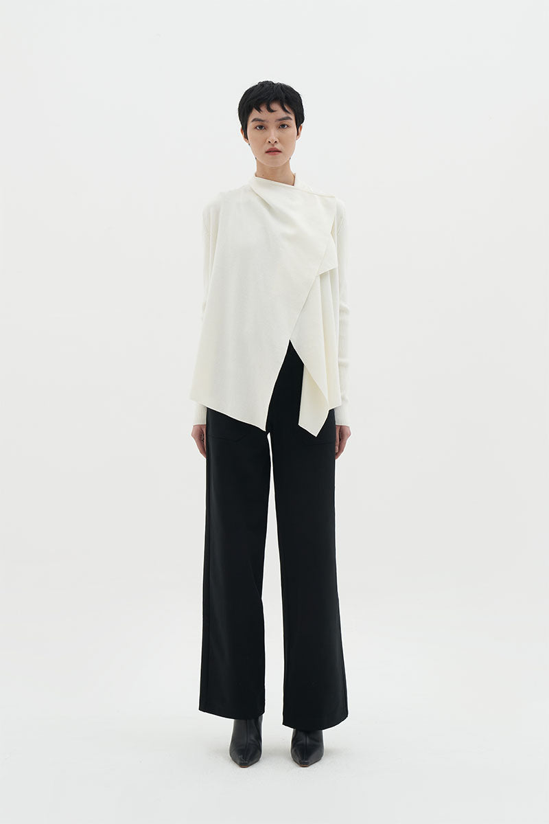 Nava Cardigan | White