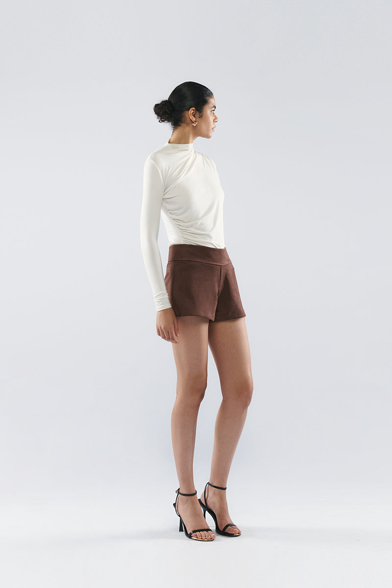 Ochre Shorts | Brown