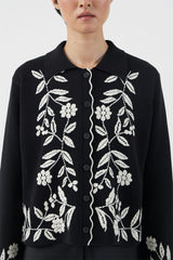 Oleta Cardigan | Black Multi