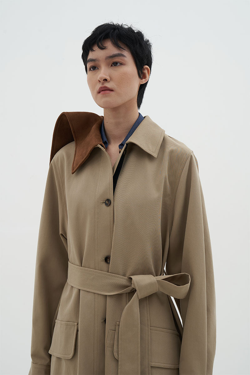Olan Coat | Khaki