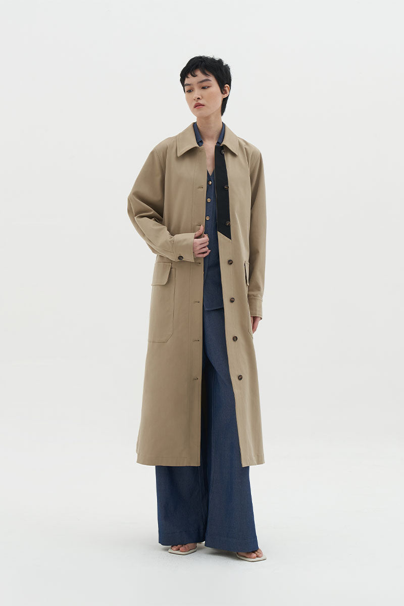 Olan Coat | Khaki
