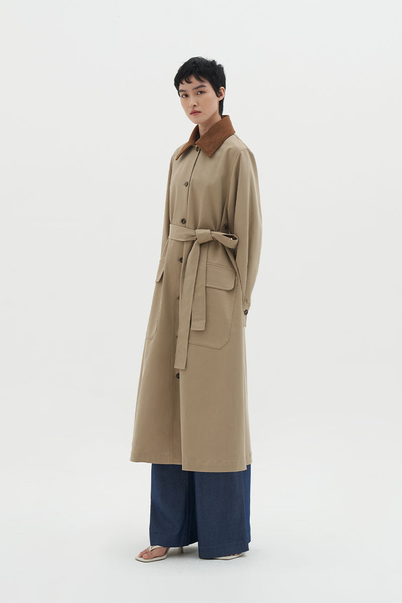 Olan Coat | Khaki