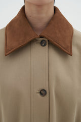 Olan Coat | Khaki
