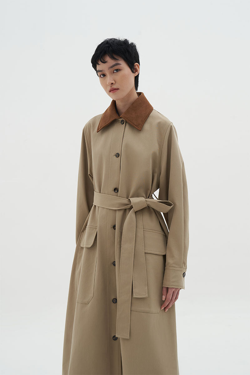 Olan Coat | Khaki