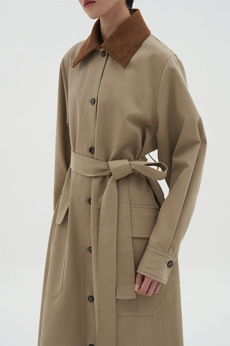 Olan Coat | Khaki