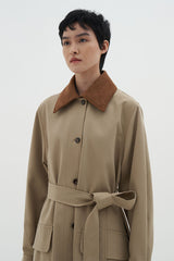 Olan Coat | Khaki