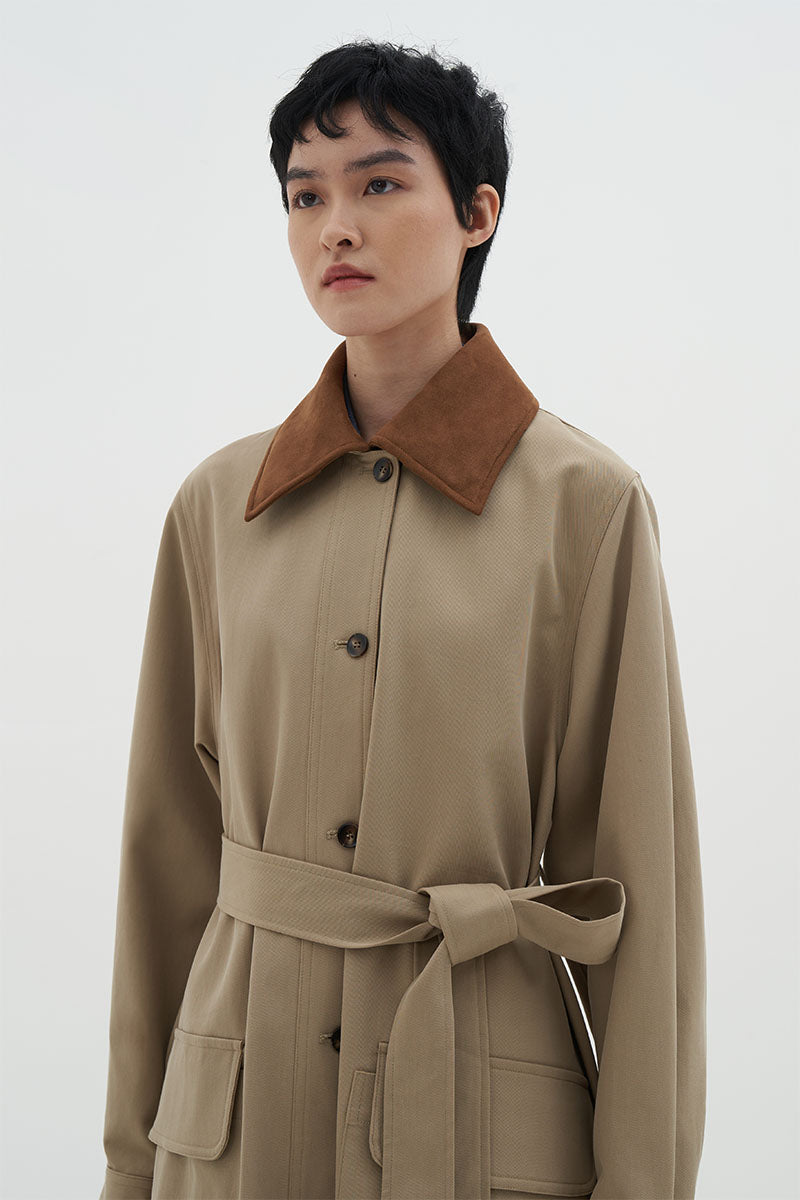 Olan Coat | Khaki