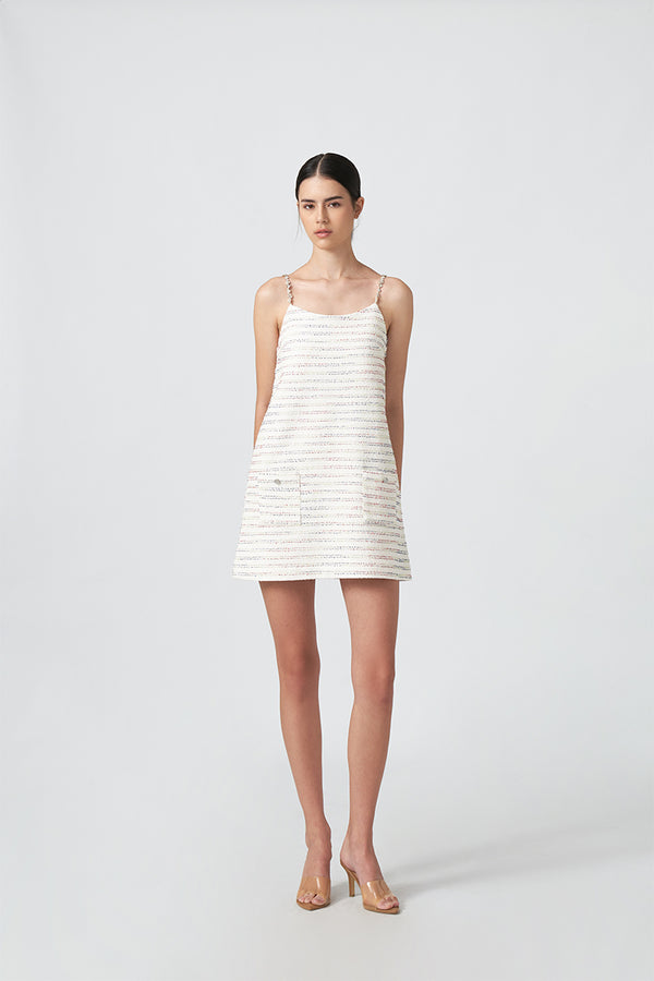 MMEHUILLET FOR DUMA - Oreum Dress | White Multi