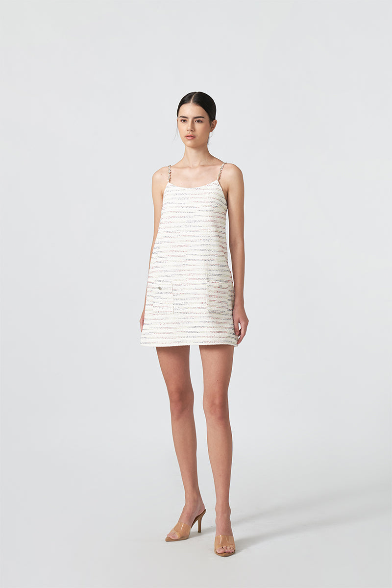 MMEHUILLET FOR DUMA - Oreum Dress | White Multi