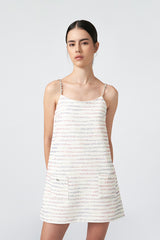 MMEHUILLET FOR DUMA - Oreum Dress | White Multi