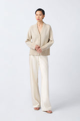 Pacco Cardigan | Beige Multi