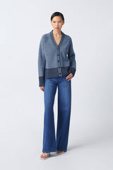 Pacco Cardigan | Blue Multi