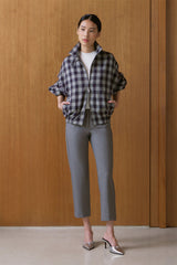 Perr Jacket | Navy Plaid